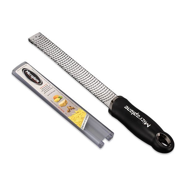 新品 未使用 1円スタート Microplane マイクロプレイン プレミアムシリーズ ZESTER ゼスターグレーター おろし器 グレー GREYの画像3