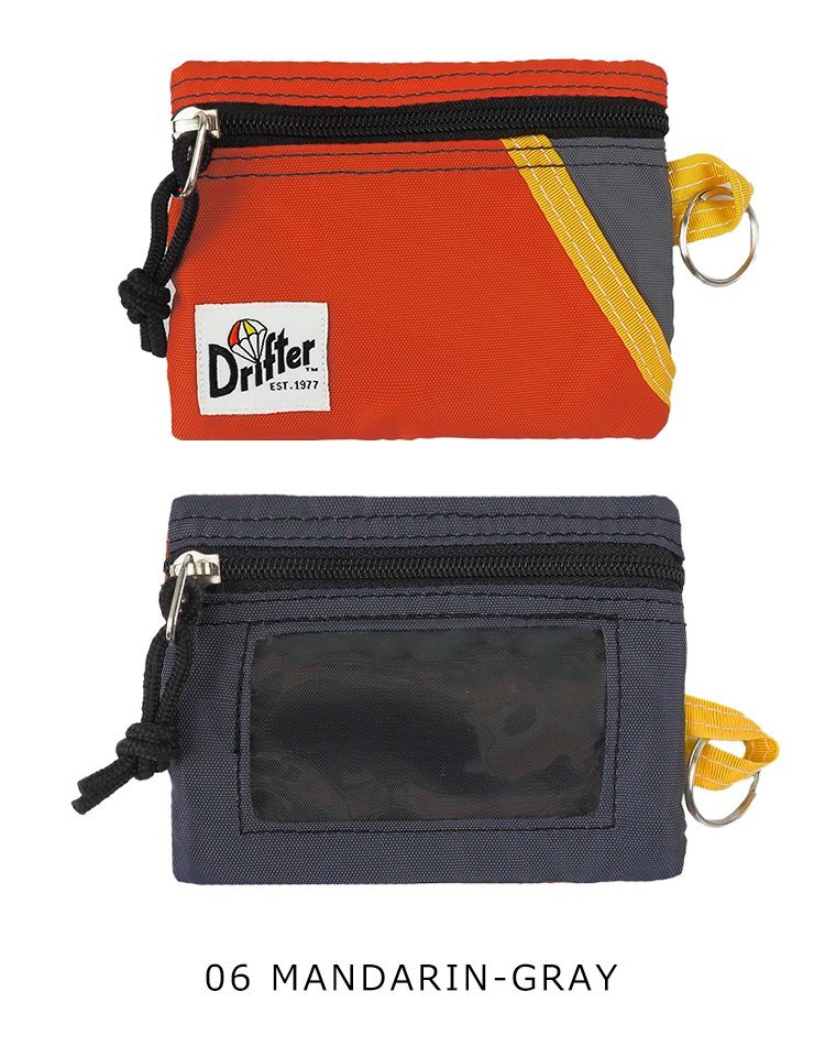 新品 未使用 1円スタート Drifter KEY COIN POUCH DFV0230 ドリフター キーコインポーチ コインケース 定期入れ キーケース 小銭入れの画像2