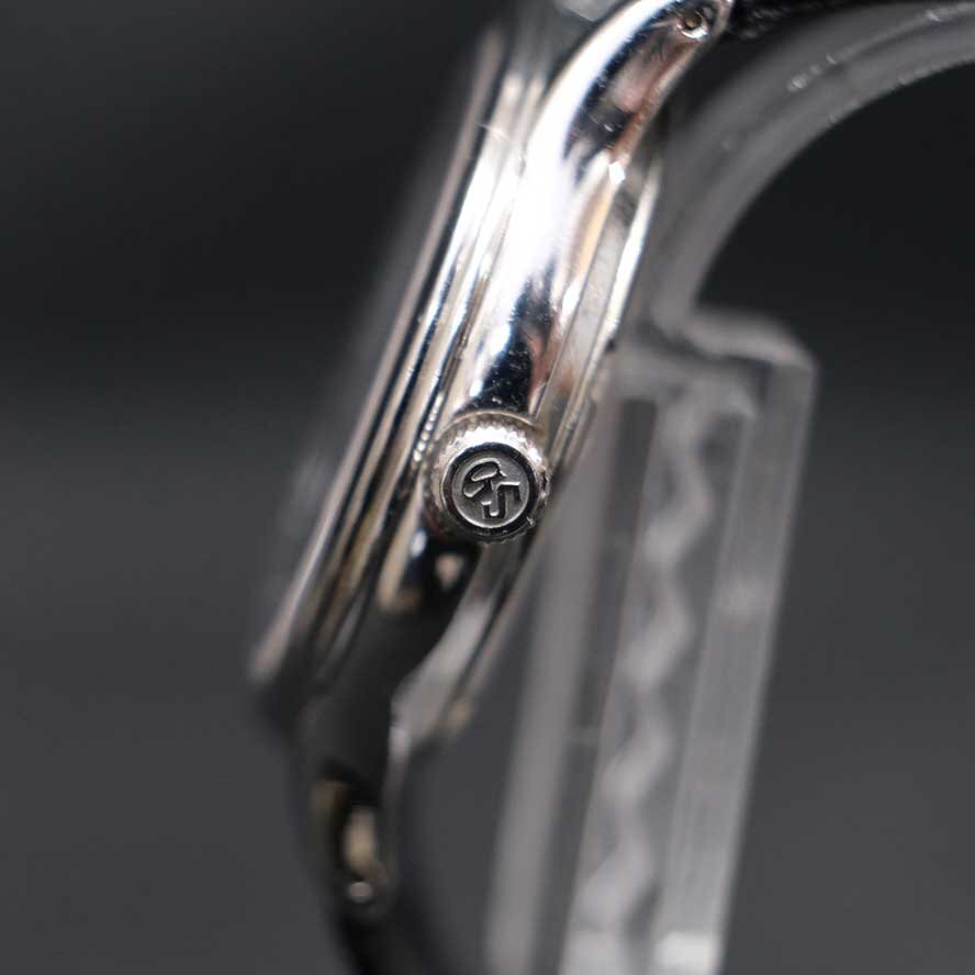 【慈光】2863 グランドセイコー Grand Seiko 8J55-0AA0 電池式 クオーツ メンズ腕時計 稼働品 箱付の画像3