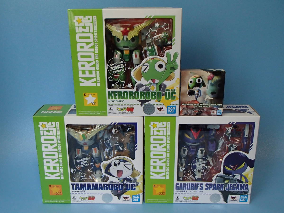  Bandai KERORO soul 3 box the first times with special favor Keroro Gunso 