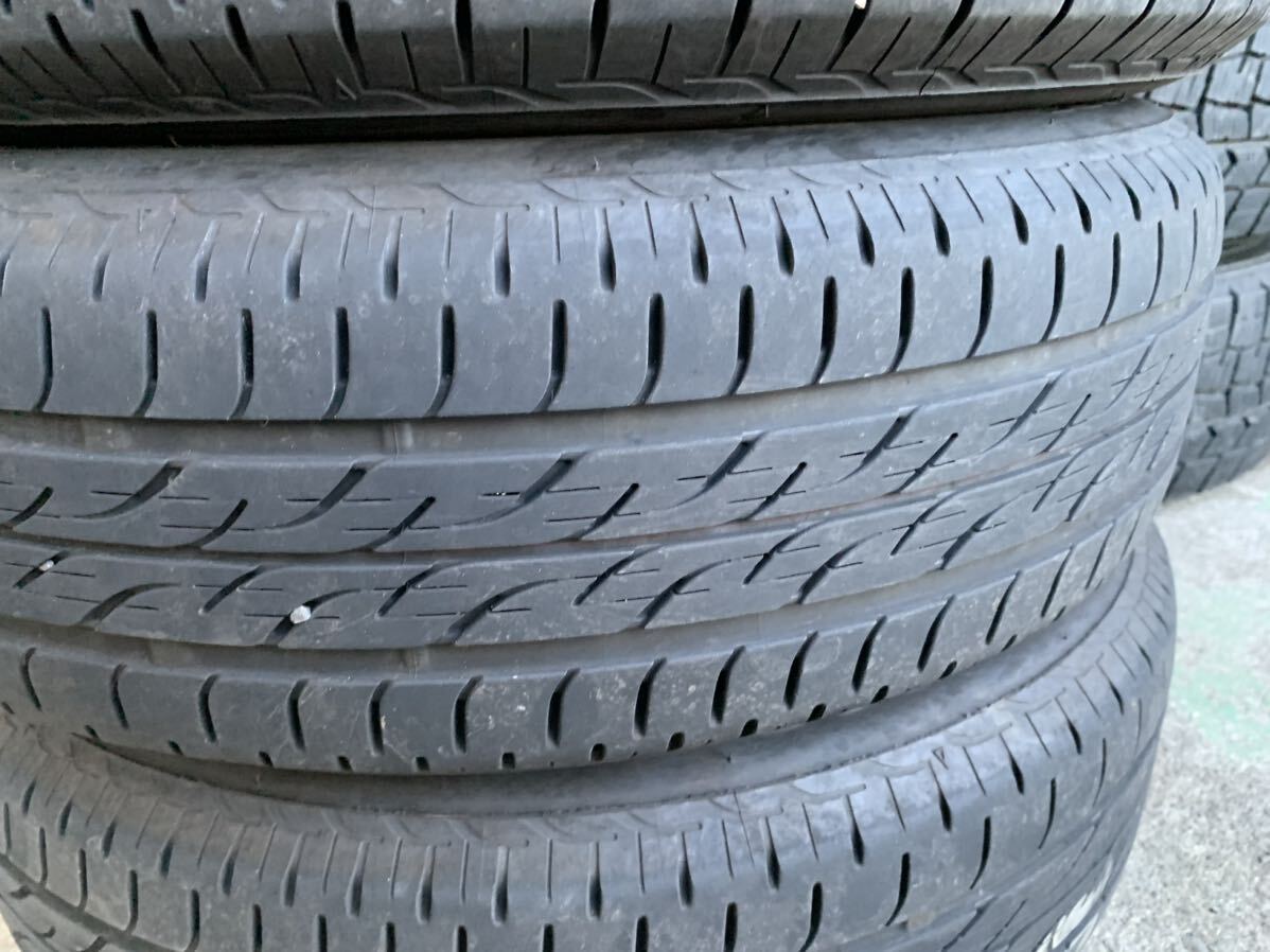 Y1076 155/65R14 bridgestone ブリヂストン2020年 PCD100 4H 4.5J inset 45 4本セット の画像4