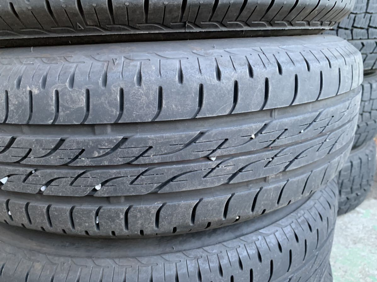 Y1076 155/65R14 bridgestone ブリヂストン2020年 PCD100 4H 4.5J inset 45 4本セット の画像3