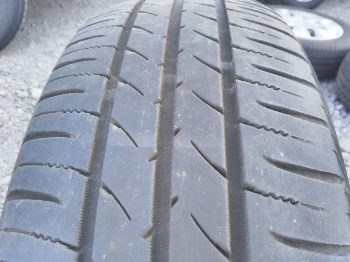 Y116 175/65R15 TOYO トーヨー NANOENERGY 2018年 PCD100 4H 5J FIELDER フィールダー NZE164 4本セット キャップ付き_画像2