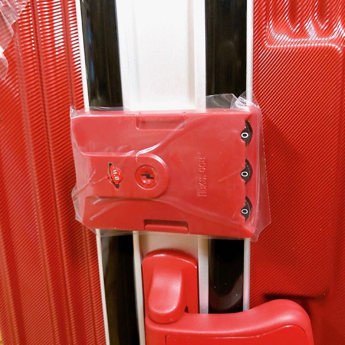 新品 スーツケース キャリーバッグ キャリーケース 機内持込み可 1-3泊分 赤 男女兼用