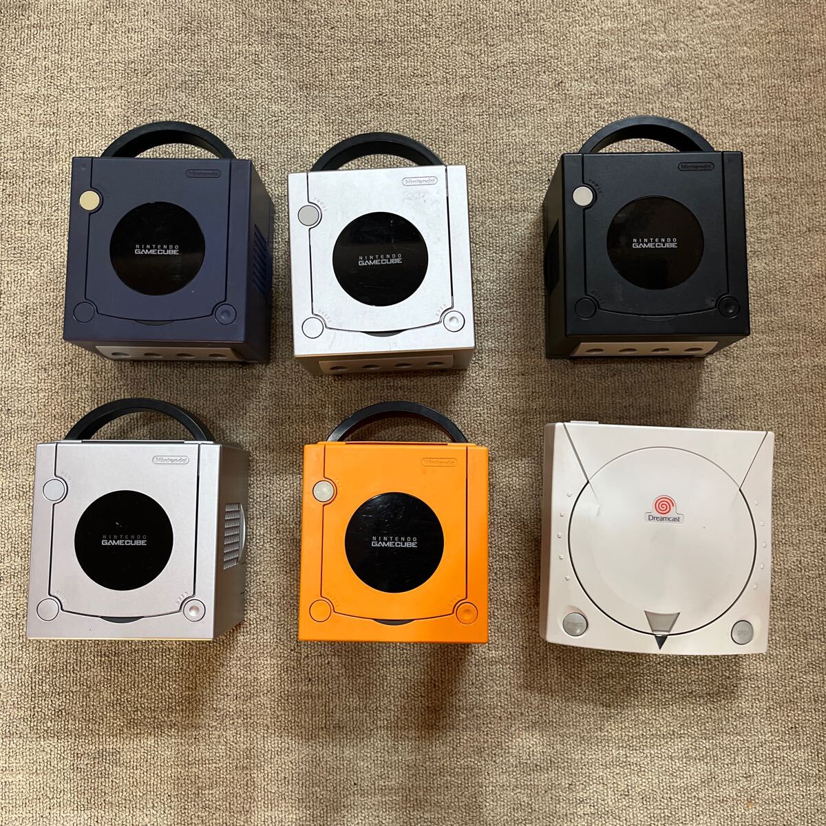 ゲームキューブ 任天堂 ニンテンドー GAMECUBE Nintendo オレンジ GC ゲーム機 レトロゲーム PSP アドバンス GBA SEGA セガ ドリキャスの画像1