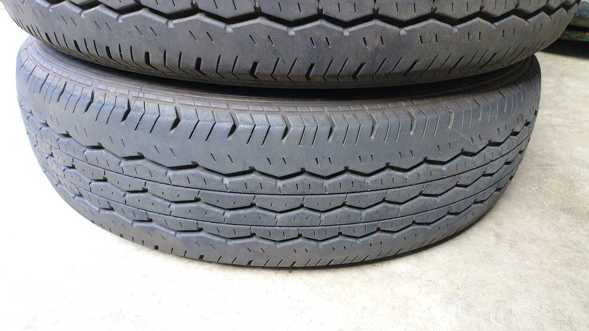 ☆195/80R15 107/105N LT ブリヂストン エコピア RD613 2022年製造 残り溝6～7㎜ 中古4本セット☆_画像5