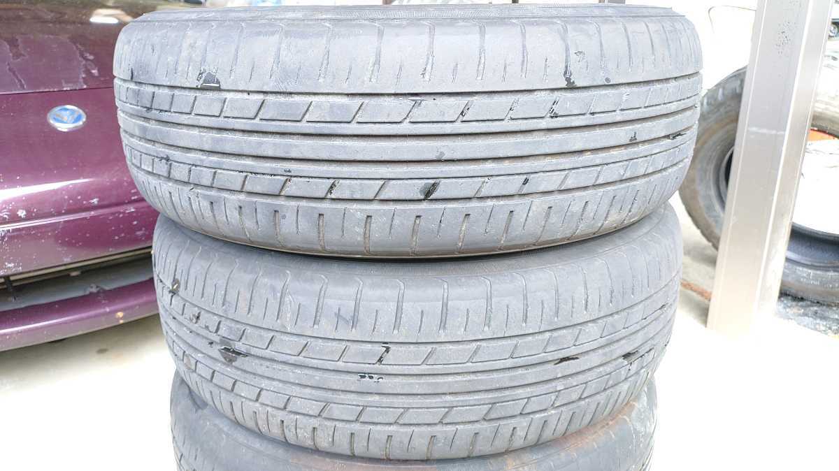 ☆ホンダ フィット 純正 スチール 14×5.5J +45 4穴 100 ハブ径約56㎜ 175/65R14 82S 2017年製造 残り溝4〜5㎜ 中古4本セット☆_画像7