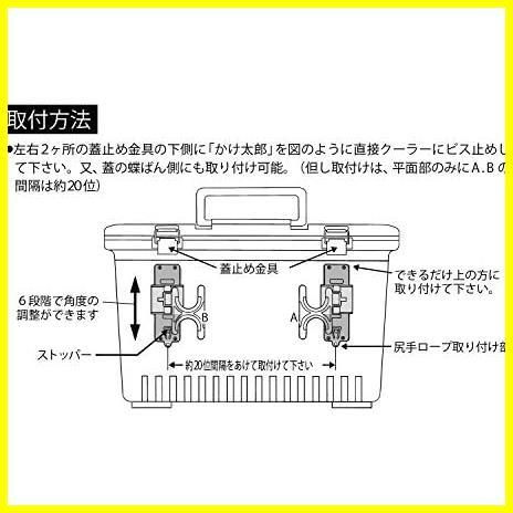 【即決価格！限定１つ】 ★1号★ ブラック 第一精工ロッドホルダー(竿受け) カケ太郎 釣り ブラック_画像4