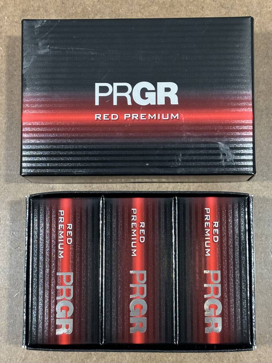 ☆⑬未使用品 PRGR プロギア RED PREMIUM ゴルフボール（６球）×4箱 合計24球 ホワイト 発送サイズ60☆_画像6