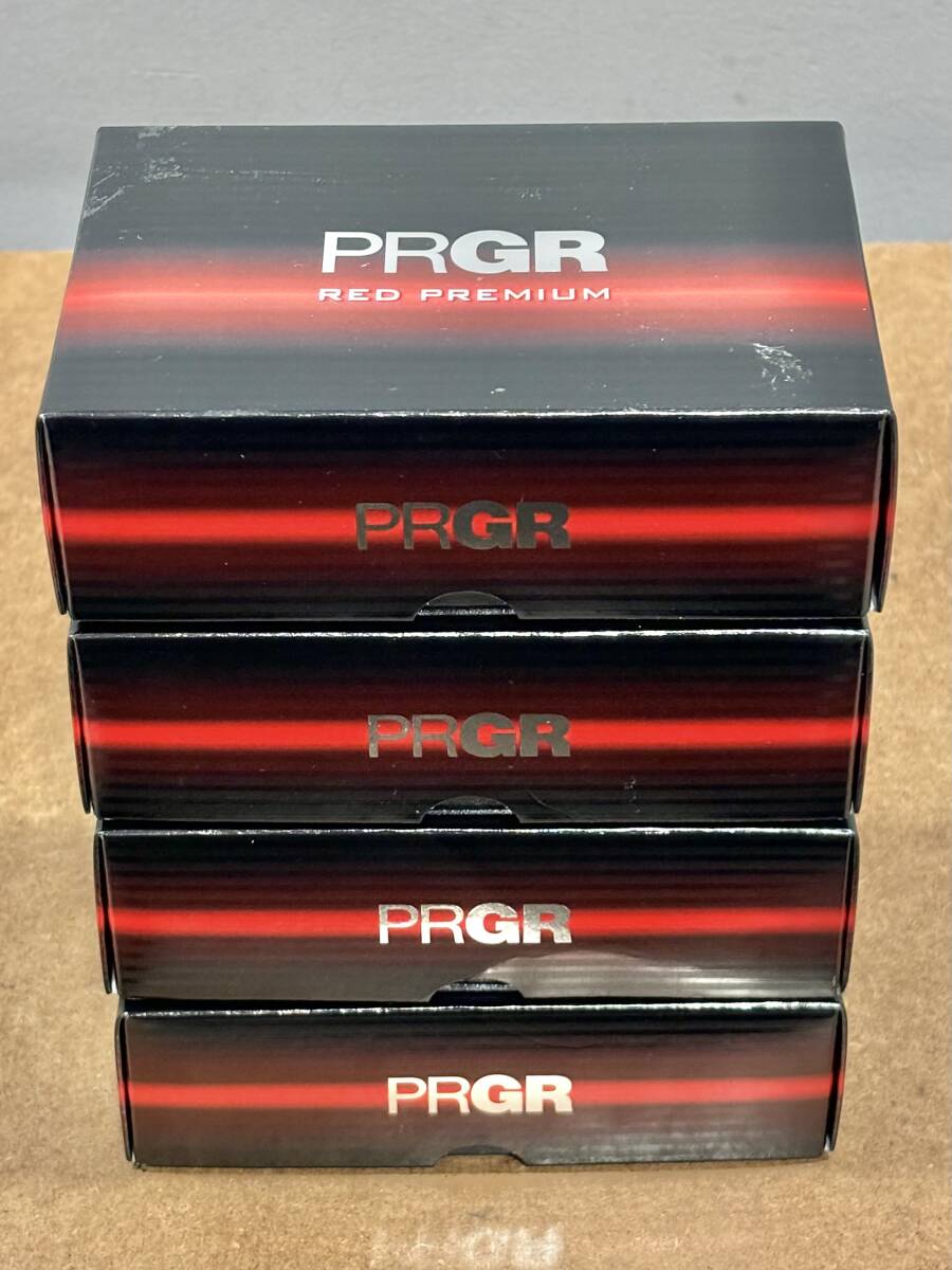 ☆⑬未使用品 PRGR プロギア RED PREMIUM ゴルフボール（６球）×4箱 合計24球 ホワイト 発送サイズ60☆_画像2