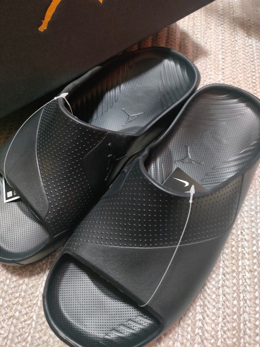 新品 未使用 NIKE JORDAN POST SLIDE サンダル 29cm US11 ナイキ ジョーダン ブラック 黒　_画像2