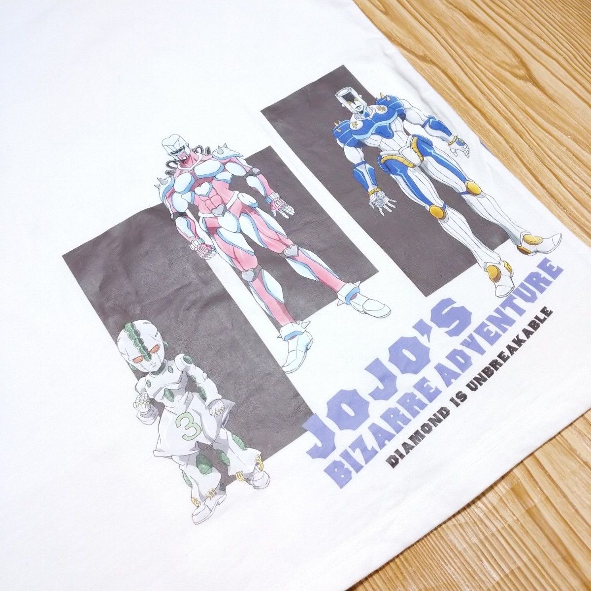 ジョジョの奇妙な冒険 アニメ10周年記念展 受注生産限定 Tシャツ L JOJO キャラクターTシャツ