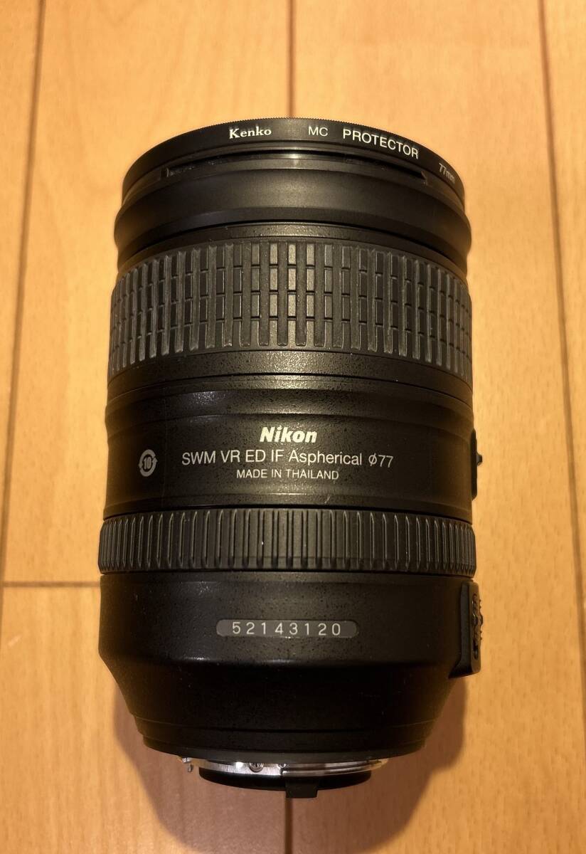 NIKON AF-S NIKKOR 28-300mm f/3.5-5.6G ED VR 高倍率ズームレンズ レンズフィルター、箱付き_画像3