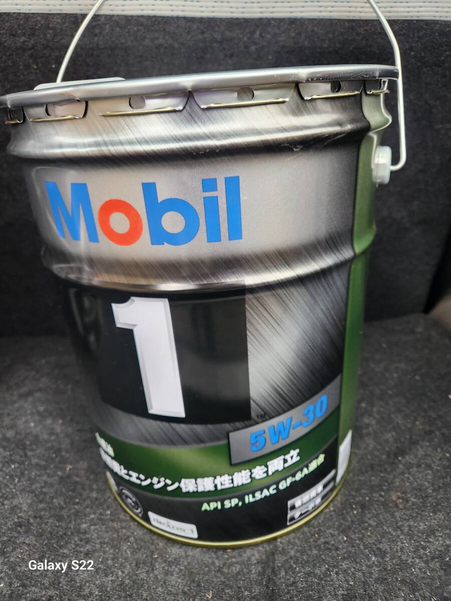 モービル1 ( 5W-30 ) 20リットル缶_画像1