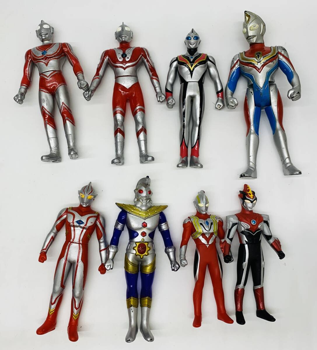 ジャンク ウルトラマン ウルトラ怪獣 フィギュア ソフビ まとめ売り ゼットン エレキング ピグモン バルタン星人 レッドキング など_画像4