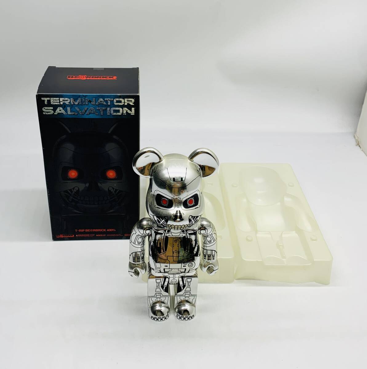 ジャンク ターミネーター T-RIP BE@RBRICK 400% ※状態悪_画像3