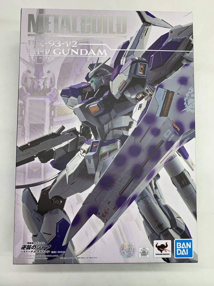 中古 機動戦士ガンダム 逆襲のシャア ベルトーチカチルドレン METAL BUILD Hi-νガンダム ※箱ダメージ有