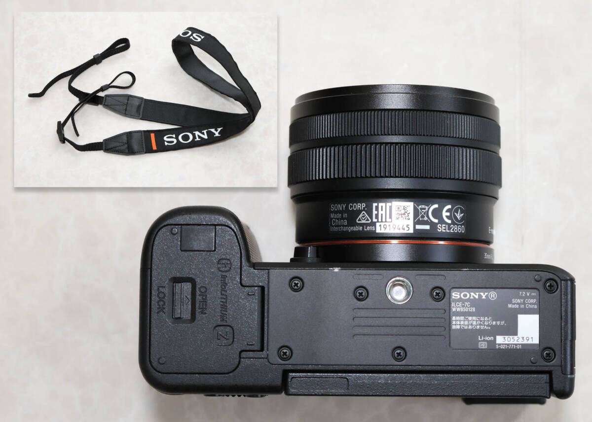 ☆☆SONY α7C FE28-60mmズームレンズキット☆☆中古の画像8