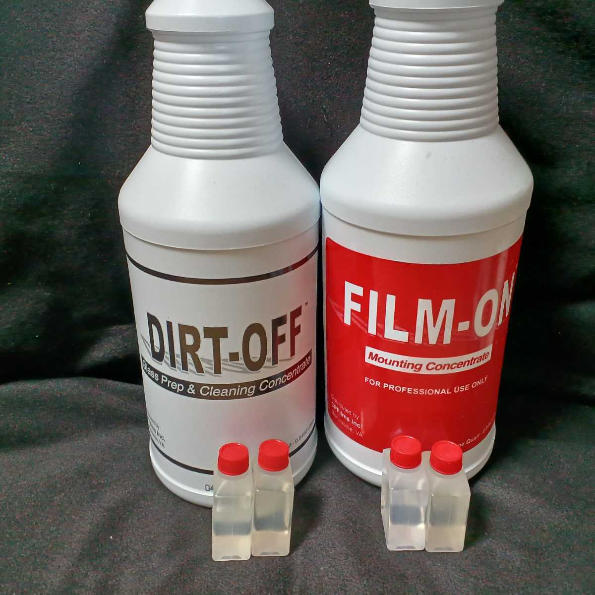 BRAINTEC ブレインテック　FILM ON　フィルムオン　30ml 　カーフィルム　カーフィルム施行前の清掃液　ダートオフ　　DIRT OFF 30ml ⑦_画像5