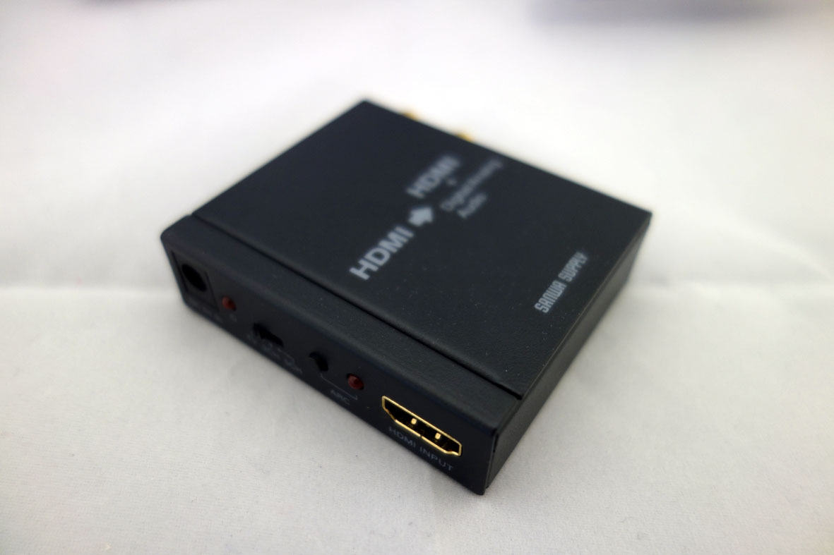 サンワサプライ HDMI信号オーディオ分離器 HDMI VGA 映像 音声 分離 VGA-CVHD5 の画像3