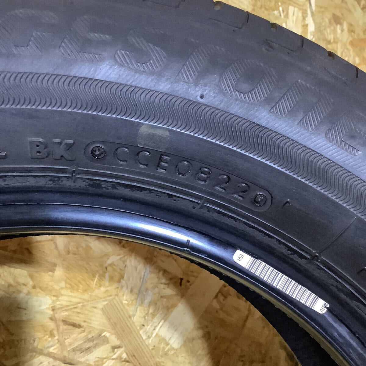 BRIDGESTONE ECOPIA EP150 ブリヂストン 155/70R13 夏 2022年製 4本セット 7分山_画像7