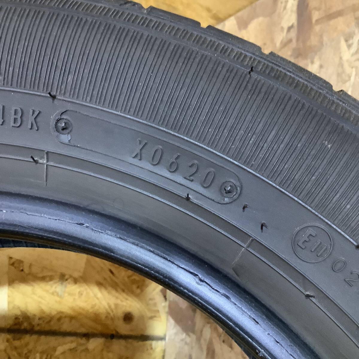 DUNLOP ENASAVE EC300+ ダンロップ 155/70R13 夏 2020年製 2本セット 7分山_画像5