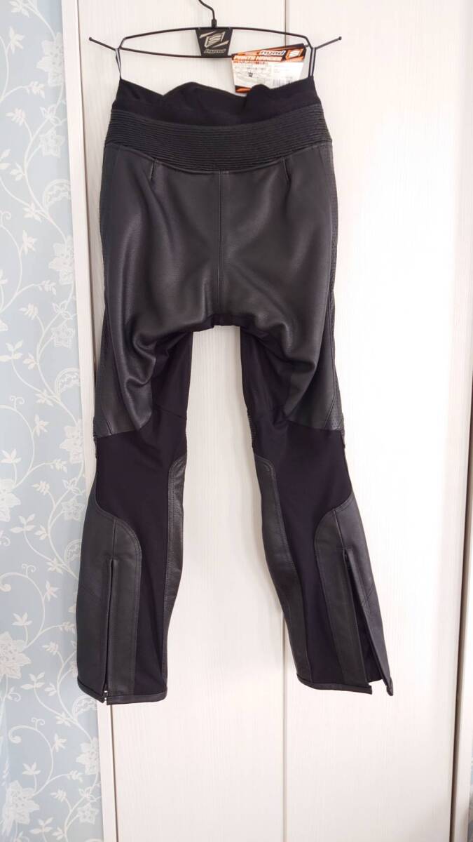 未使用 バイク革パンツ レディース HYOD ST-X MESH PANTS BLACK Women's Mの画像4