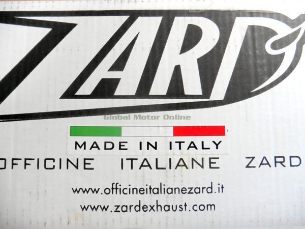 ZARD レーシングステンレス(黒)アルミエンド S/O マフラー Ducati Diavel 10-_画像5