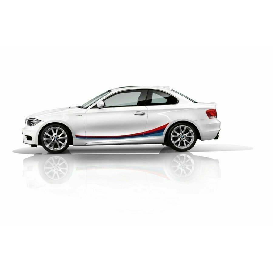 グラフィック デカール ステッカー 車体用 / BMW 1シリーズ E82 クーペ 2004- / M ツーリングカー サイド ストライプ_画像3