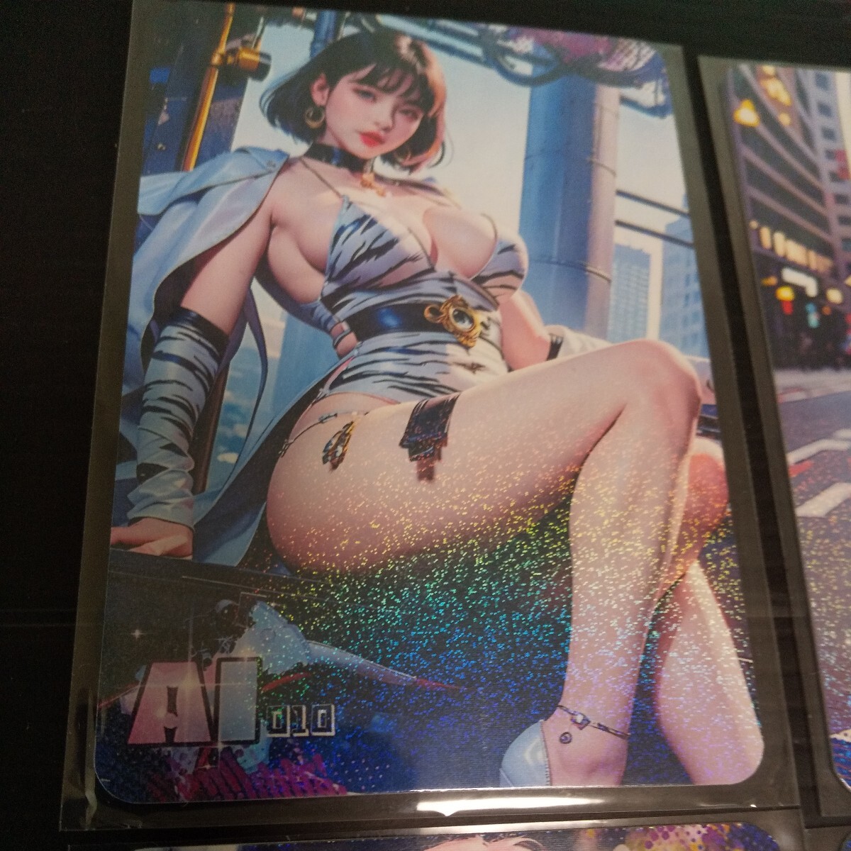 [1 jpy start ] protection attaching ACG beautiful young lady AIkila card 9 pieces set B abroad product 