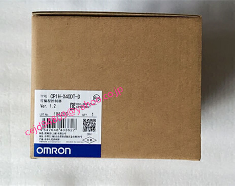 新品　OMRON/オムロン CPUユニット　 CP1H-X40DT-D　 プログラマブルコントローラ 　保証付き　_画像1