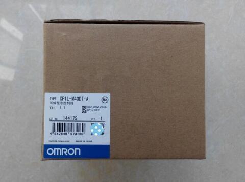 新品 OMRON/オムロン CP1L-M40DT-A プログラマブルコントローラ 保証付き