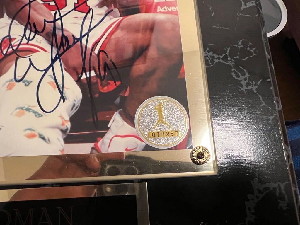  Michael Jordan удилище man с автографом фото bruz сертификат имеется серийный номер есть супер очень редкий 