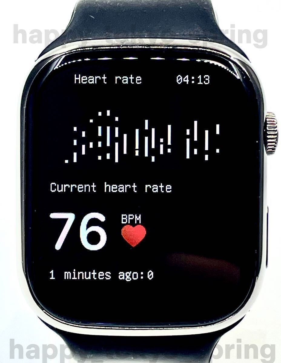 新品 Apple Watch 代替品 2.3インチ 大画面 スマートウォッチ 音楽 多機能 Watch9 健康 スポーツ 防水 血中酸素 android 血圧 iphone 睡眠.の画像5