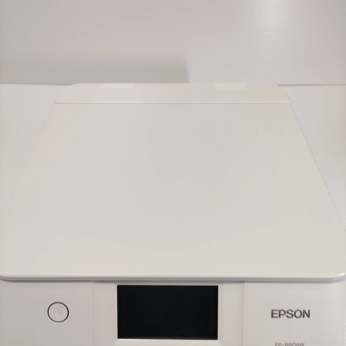 【訳アリ・ノズルチェック良好】 EPSON エプソン A4 インクジェット プリンター 複合機 EP-880AW ホワイト_画像6