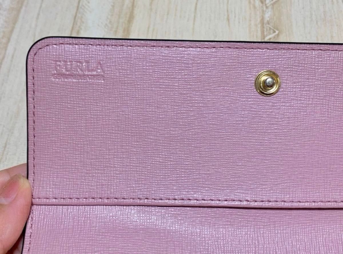 フルラ　長財布　ピンク　 FURLA