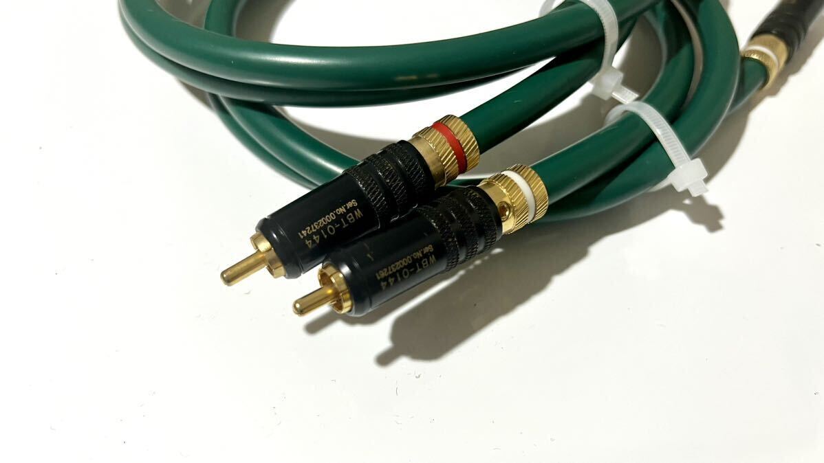 *FURUTECH furutech FA-220 + WBT-0144 plug RCA cable approximately 1m pair 