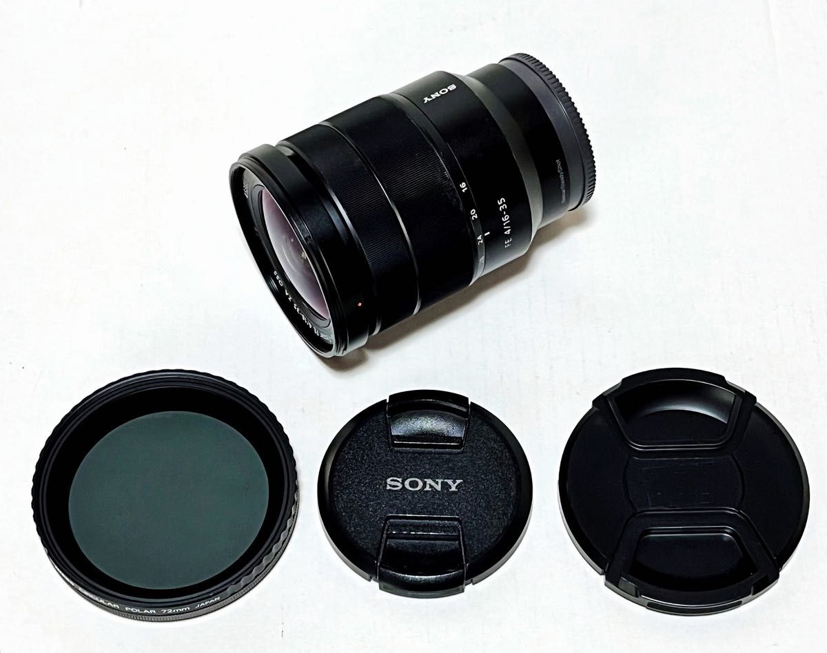 SONY FE16-35mm F4ZA OSS SEL 1635 Z   偏光フィルター付き
