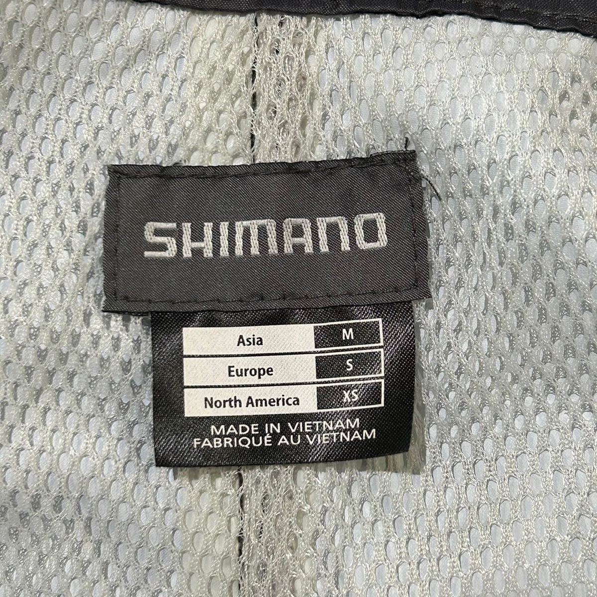 SHIMANO シマノ DRY SHIELD ナイロンパンツ 黒 ブラック 釣り フィッシング ズボン シャカシャカ 防寒 メンズ Mサイズ_画像7