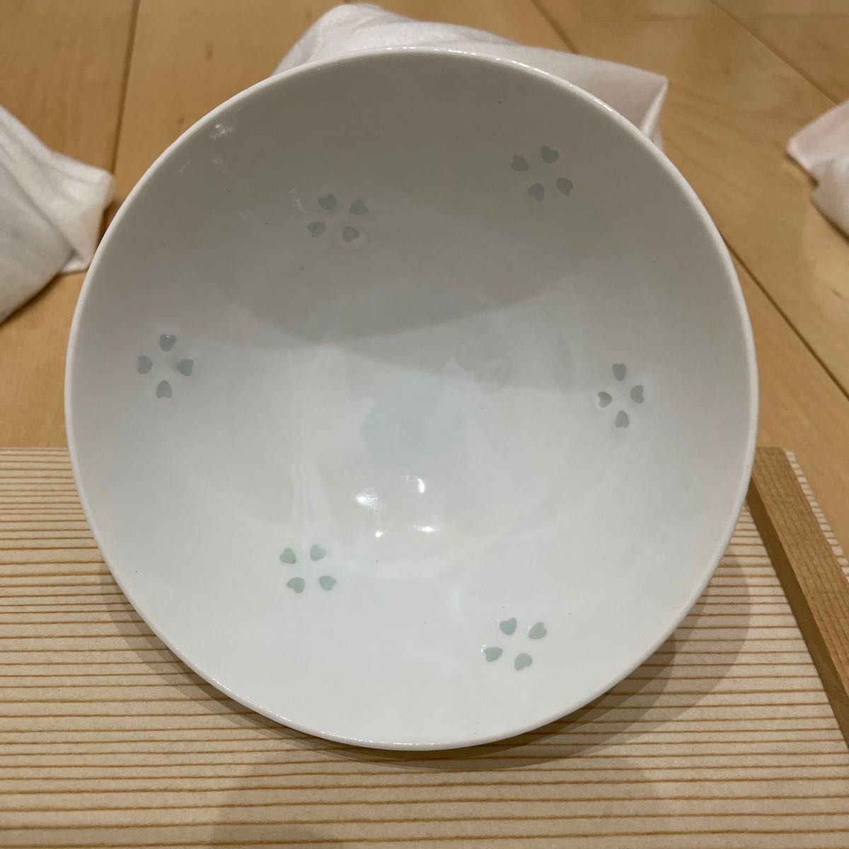 有田焼　木箱　長期保管品　茶碗　菊峰　5個セット