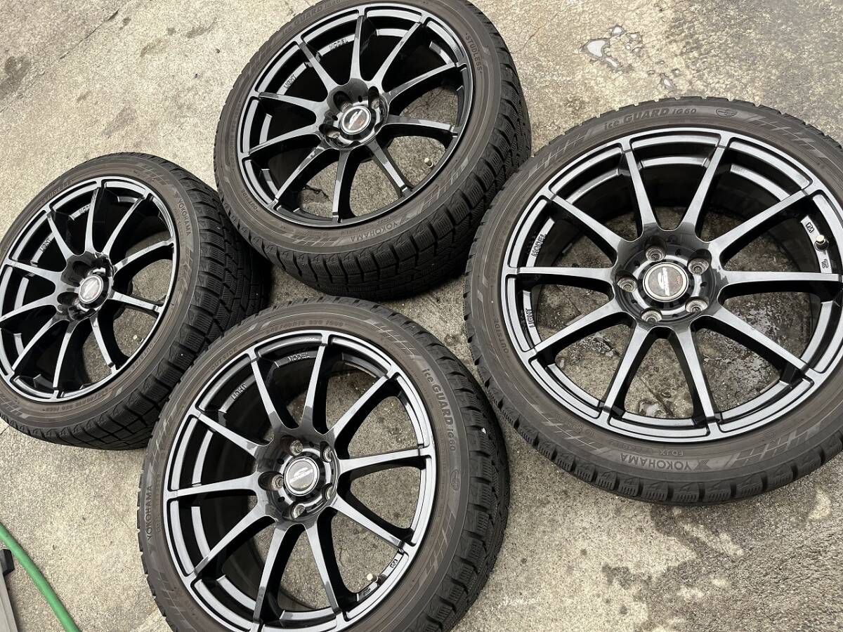 VAB WRX エーテック SCHNEDER 18インチ アルミホイール4本セットの画像1