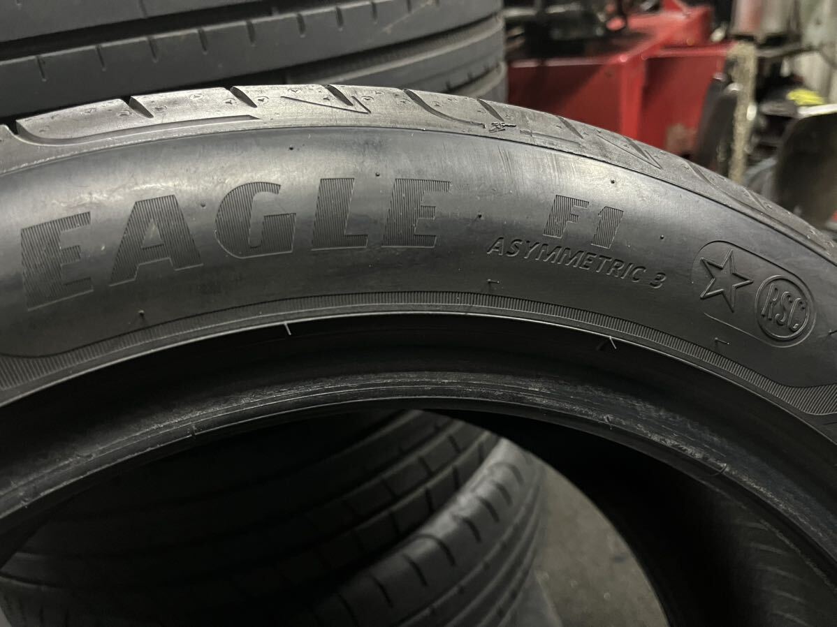 GOODYEAR EAGLE F1 ランフラットタイヤ４本中古です。BMW指定☆マーク入り225/50R17 98W の画像3