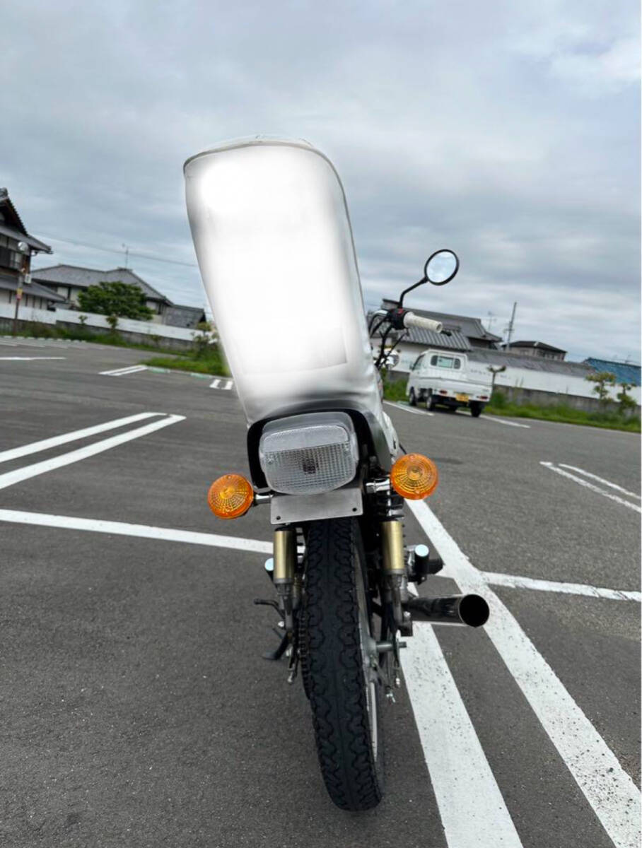 スズキ GN125H GS仕様 カスタム 吸い込み LC6PCJG 実動 書類付 （検 モンキー エイプ シャリー GS400 GSX250E GSX250T CBX CBR GSXの画像9