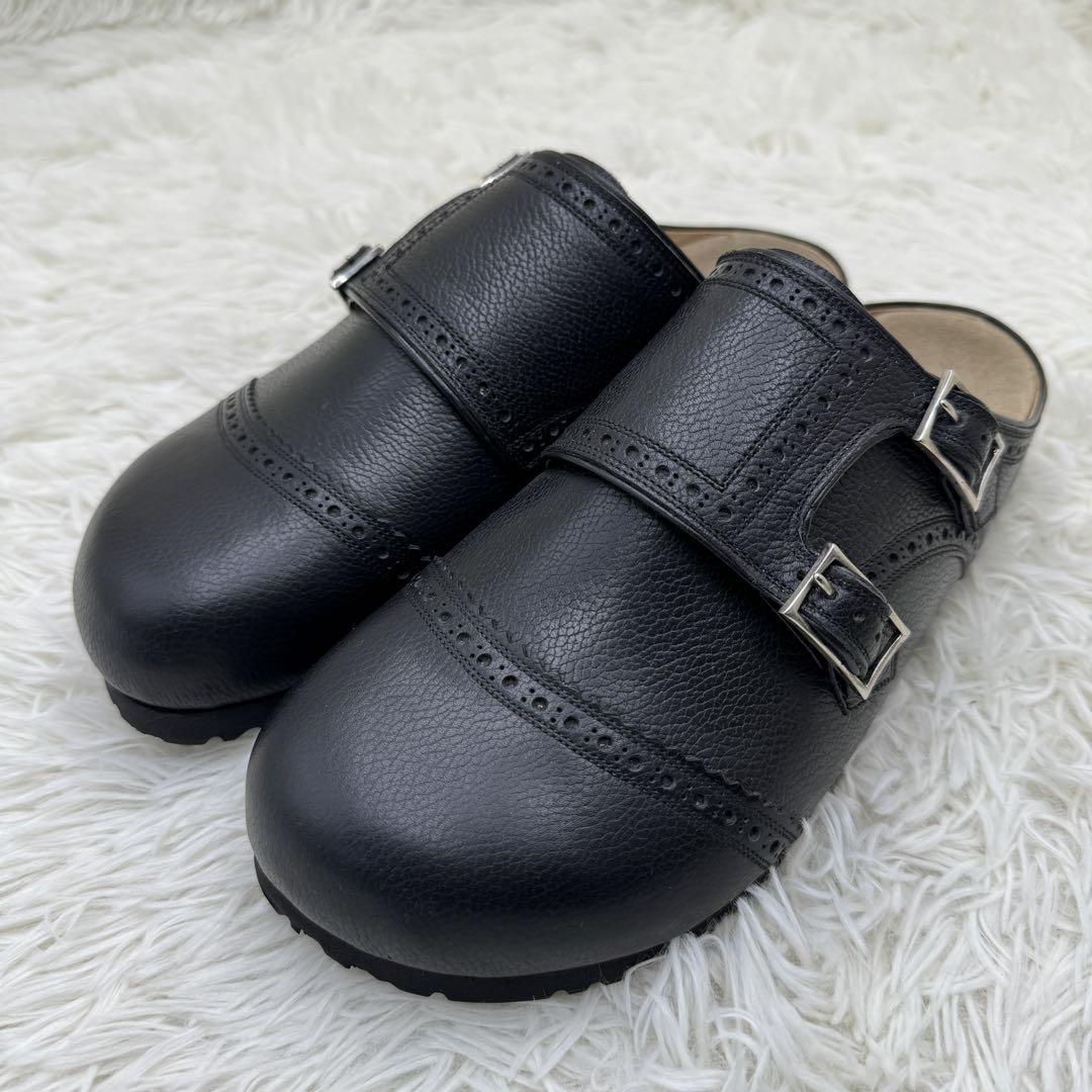 未使用 激レア foot the coacher フットザコーチャー ビルケンソール BIRKENSTOCK ビルケンシュトック サンダル 26.5㎝ 黒_画像2