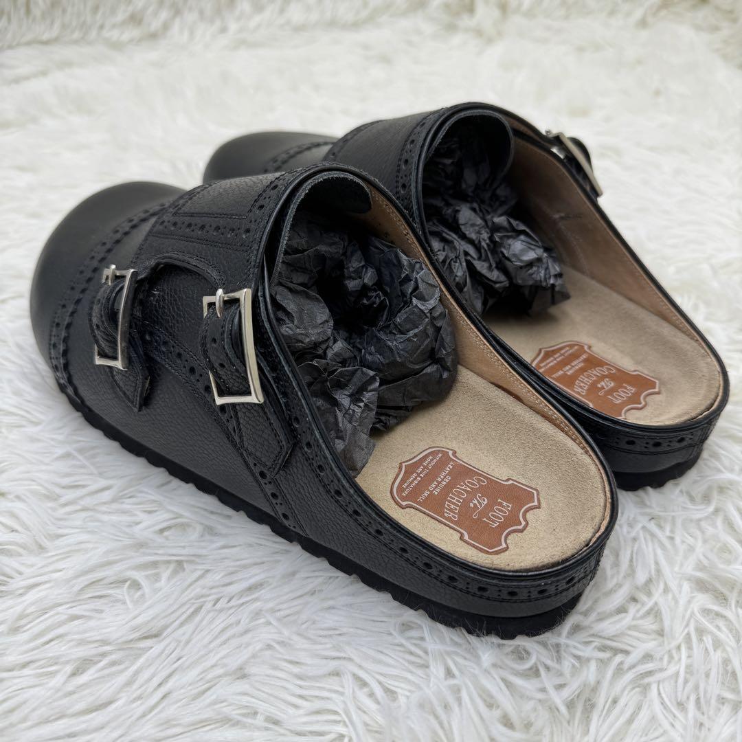 未使用 激レア foot the coacher フットザコーチャー ビルケンソール BIRKENSTOCK ビルケンシュトック サンダル 26.5㎝ 黒_画像3