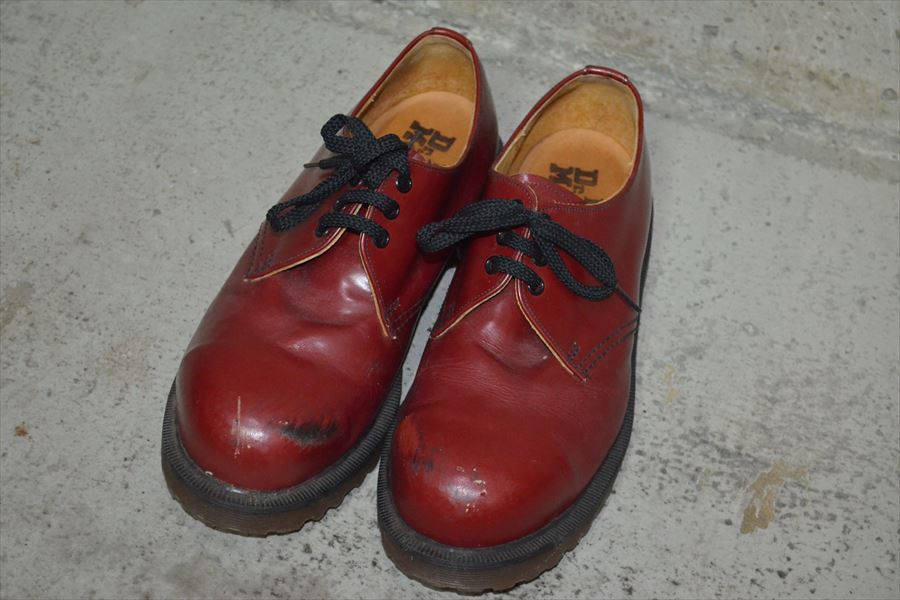 ドクターマーチン Dr.Martens ENGLAND/イングランド製 Loake シューズ 靴 UK8 1/2 US9 擦れ傷 D5446の画像2