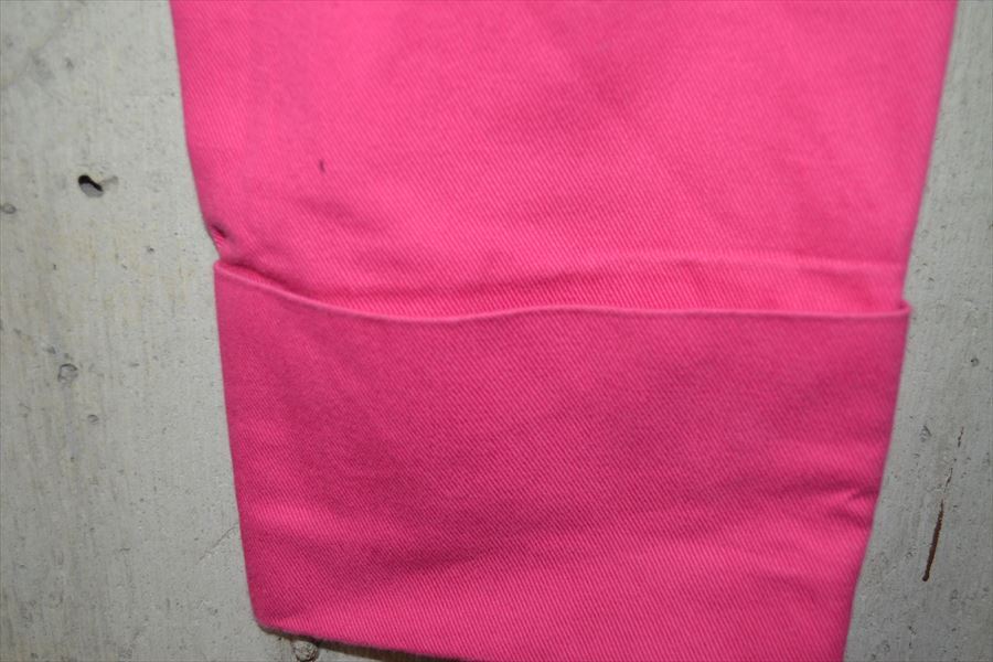 コムデ ギャルソン オム プリュス COMMEdesGARCONS HOMME PLUS AD2011 ピンク 裾折り返し パンツ S PI-P057 D5464の画像5