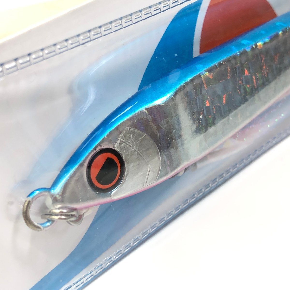 K 未開封 ライズジャパン ライズジグ フラット 125g ブルピン | RISE JAPAN ジギング 青物 メタルジグ 左右非対称 釣具の画像1