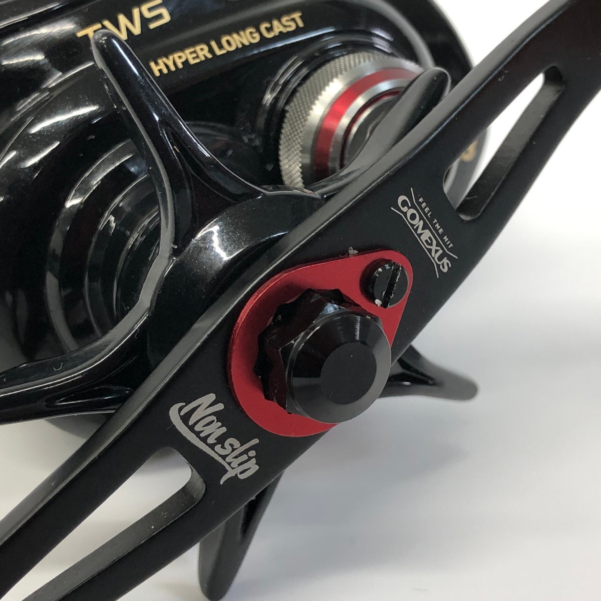 K ダイワ タトゥーラ TWS HLC-TW 7.3 LEFT 左 ゴメクサスハンドル カスタム ベイトリール 本体のみ|DAIWA TATULA 釣具 リール_画像9