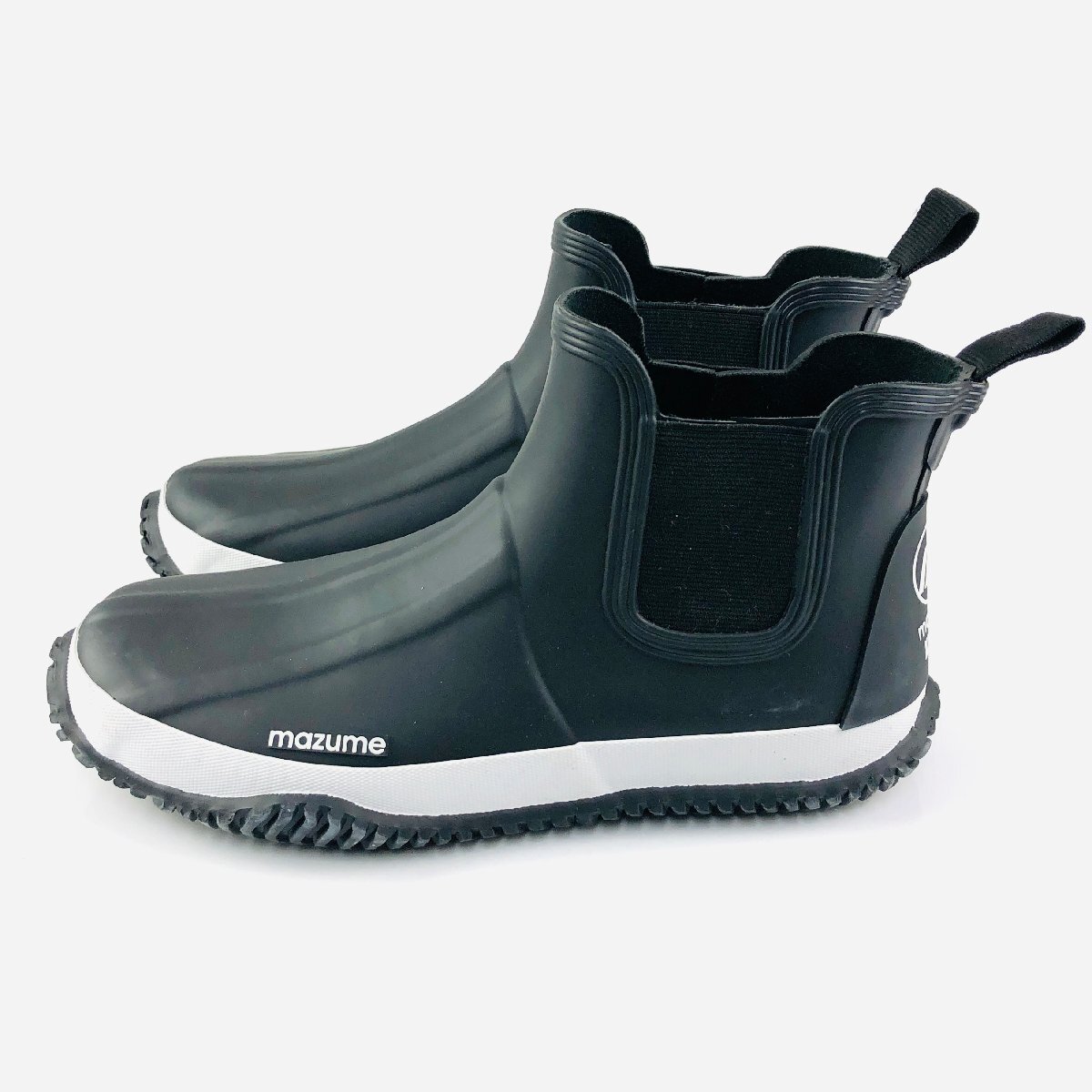 【良品】マズメ シューズ ボートブーツ ブラック サイズ：XL（27cm） | MAZUME 釣り靴 レインパンツ 防水 デッキシューズ 船 靴 長靴の画像2